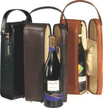 Leather Wine Connoisseur Case Carrier